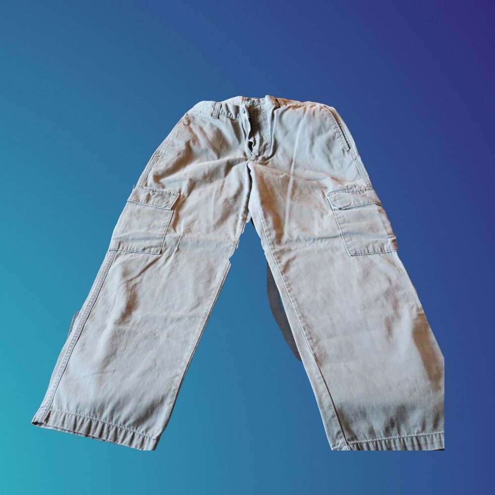 Dockers, Cargo Pants, Green, Highrise W30 (Size 10)